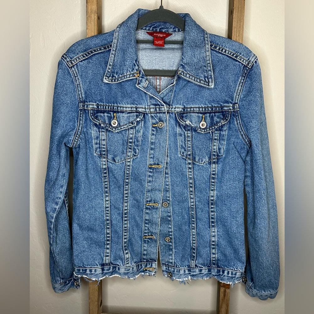Sundance Classic Denim Jacket Size Small